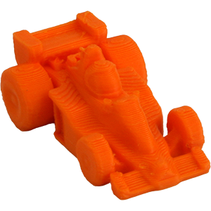 Car, Race, Orange Thumbnail