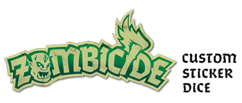 Zombicide: Green Horde Sticker Dice logo