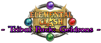Elemental Clash Tribal Pack: Geldrons logo