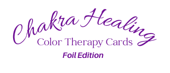 Chakra Healing Color Therapy Foil Deck w Box logo