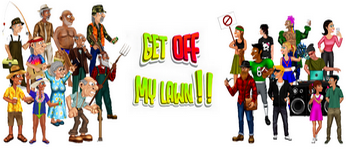 Get Off My Lawn!! logo