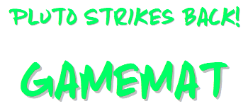 Pluto Strikes Back Playmat logo