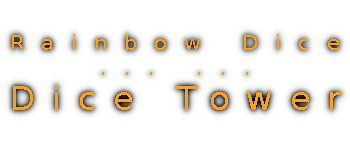 Rainbow Dice Dice Tower logo