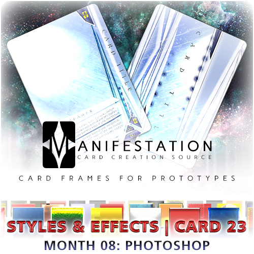 Trading Card Game Template 23 Manifestation CC