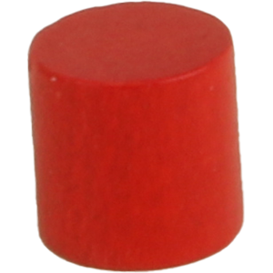 Cylinder, 10mm x 10mm, Red Thumbnail