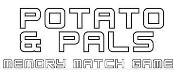 Potato & Pals Memory Match Game logo