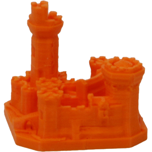 Castle, Orange Thumbnail