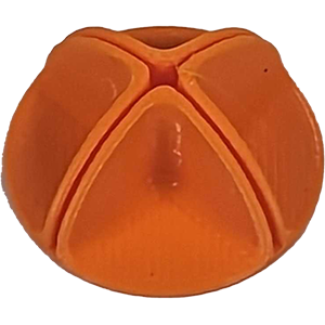 Card Connector, 90-degree, Orange Thumbnail