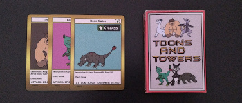 Toons And Towers Trading Card Game - Vault Starter Deck logo