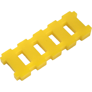 Acrylic Train Track, Yellow Thumbnail