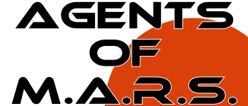 Agents of M.A.R.S. Game Board logo