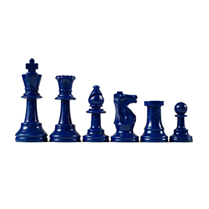 Chess Set, Half, Blue Thumbnail