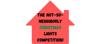 The Naughty or Nice Christmas Lights Competition! logo