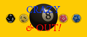 Crazy 8 & Out logo