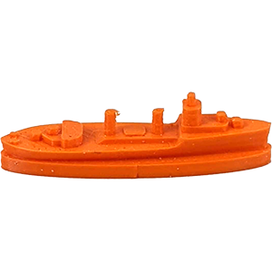 Ship, Modern, Destroyer, Orange Thumbnail