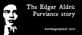 The Edgar Aldric Purviance Story; Autobiographical tarot logo