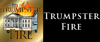 Trumpster Fire logo