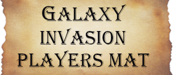 Port: Galaxy Invasion Players Mat logo