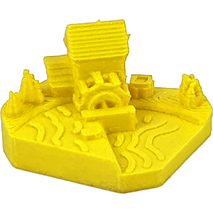 Water Mill, Yellow Thumbnail