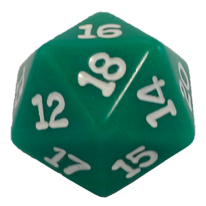 D20, Green Thumbnail