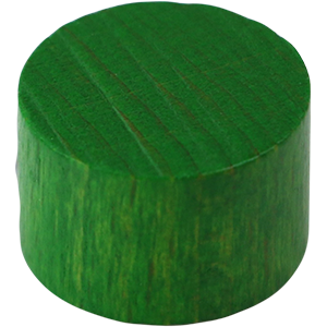Disc, 16mm x 10mm, Green Thumbnail