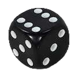 D6, 14mm, Black Thumbnail