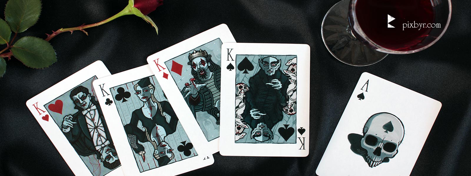 Vampire Playing Cards