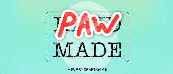 Paw Made: A Furry Craft Game logo