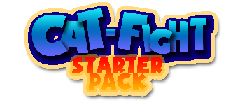 Cat Fight - Starter pack logo
