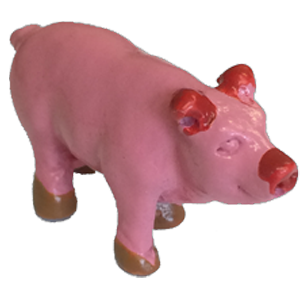 Premium Pink Pig Thumbnail