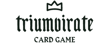Triumvirate: A Kingdom of Florida Card Game logo