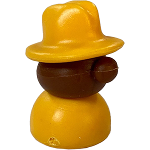Fedora Person, Yellow, Dark Thumbnail