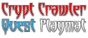 Crypt Crawler: Quest Playmat logo