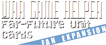 War Game Helper: Far-Future Unit Cards logo