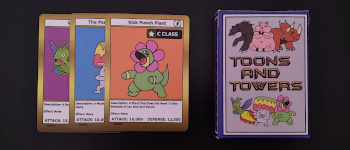 Toons And Towers Trading Card Game - Denzin Starter Deck logo