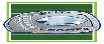 Blitz Champz football card game PnP logo