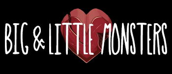 Big and Little Monsters logo