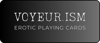 VOYEUR.ISM Erotic Playing Cards logo