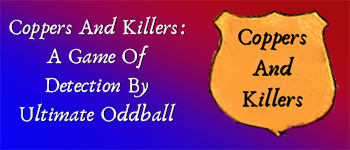Coppers And Killers: A Game Of Detection logo