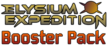 Astronomica TCG: Elysium Expedition Booster Pack logo