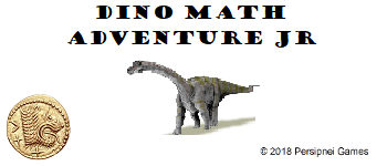 Dino Math Adventure Jr. logo