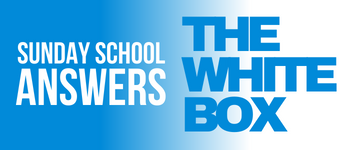 Sunday School Answers - The White Box logo