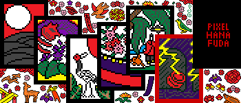 Pixel Hanafuda logo