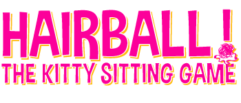 Hairball! - The Kitty Sitting Card Game logo