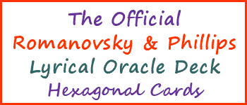R & P Lyrical Oracle Deck logo