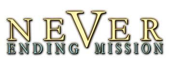 Never Ending Mission logo