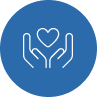 heart hands icon
