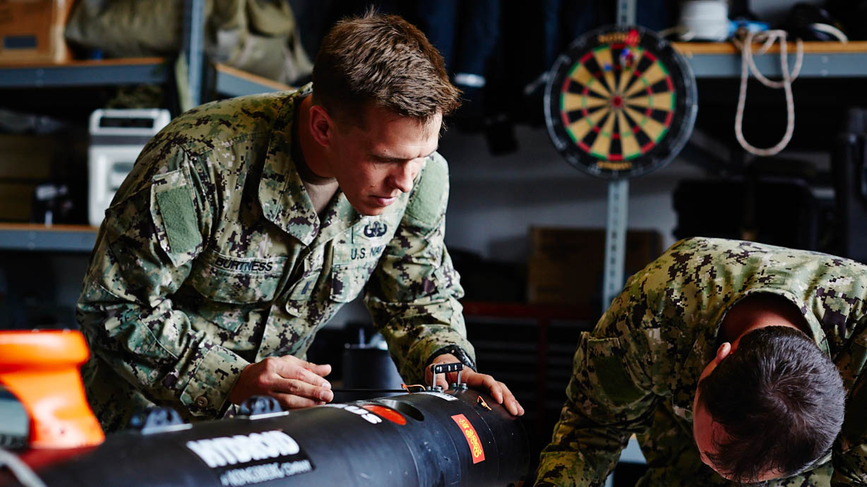 Explosive Ordnance Disposal Specialists training