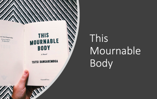 This Mournable Body: When You Are Your   Own Destruction