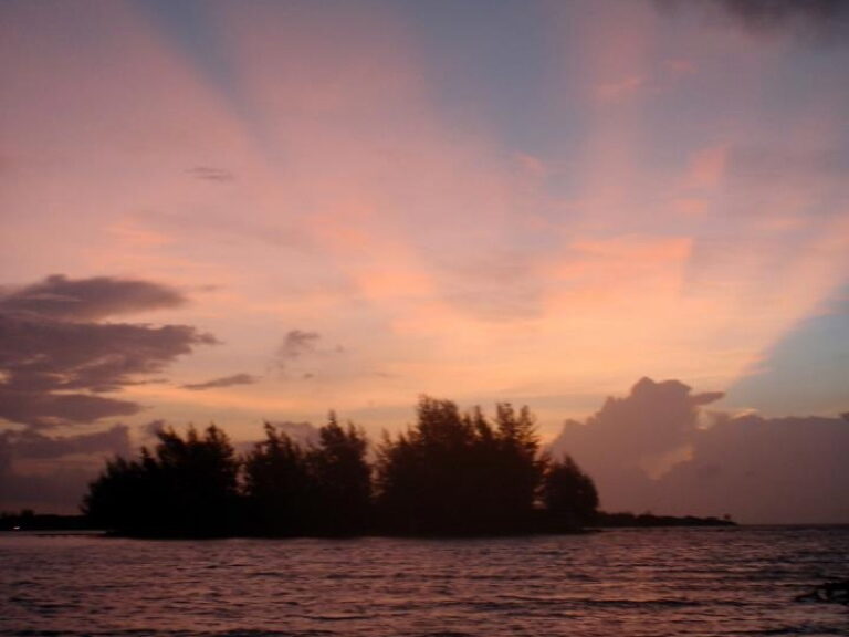 Sunrise from a very small island called Water Key. Taken in 2012.